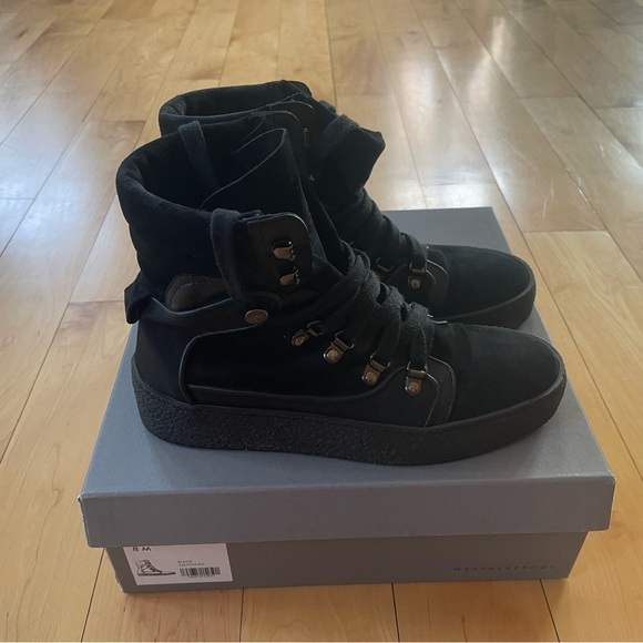 Aquatalia Weatherproof Gabriella suede boots - Picture 1 of 7